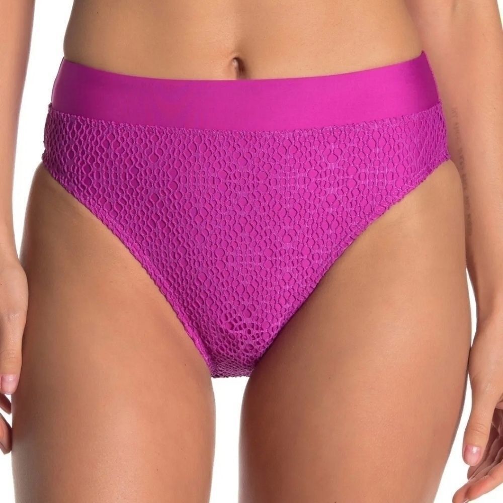 ELLA MOSS high waisted crochet bikini bottom